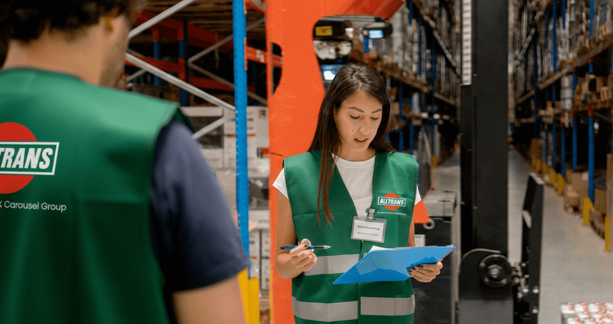 Revision of inventory in warehouse